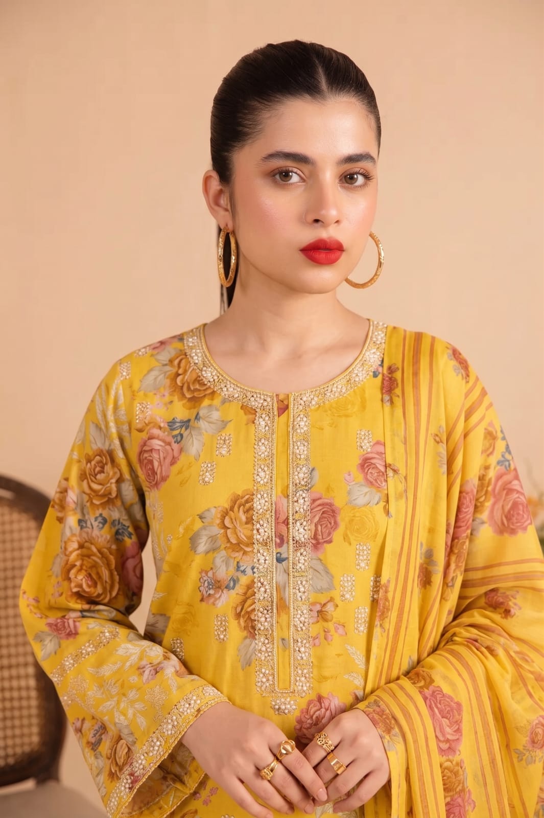 Afsana Shreya Lawn Cotton Embroidered Salwar Suit Set - Amrah Wholesale