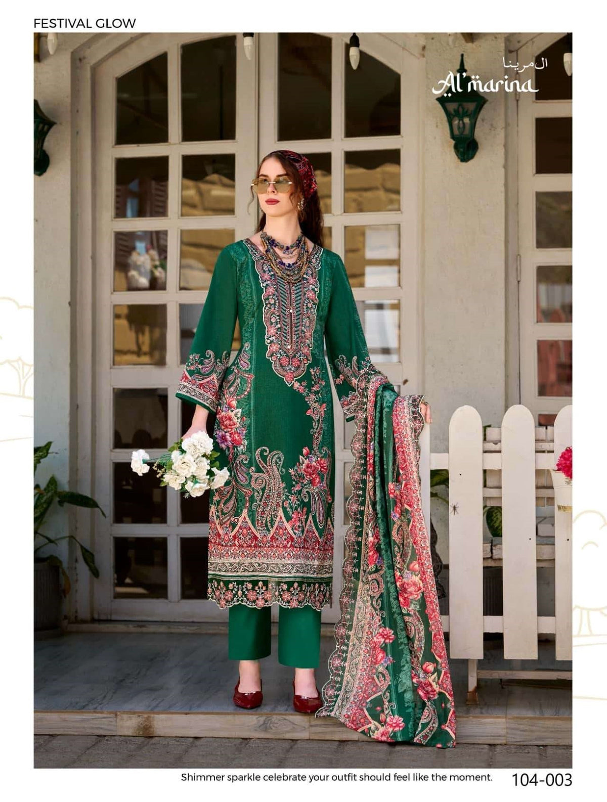 AI Marina Inayat Vol 02 Cotton Pakistani Suit