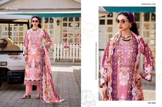 AI Marina Inayat Vol 02 Cotton Pakistani Suit