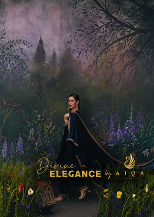 Aiqa Lifestyle Divine Elegance Premium Velvet Dress Material