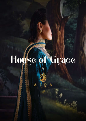 Aiqa Lifestyle House Of Grace Velvet Dress Material