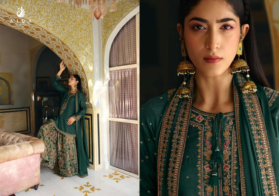 Aiqa Lifestyle Noorvika Russian Silk Dress Material - Amrah Wholesale