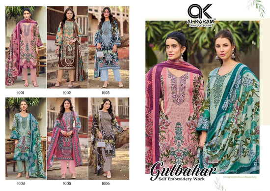 AL-HUDA FASHION GULAHMED LAWN VOL-066 Cotton Printed Pakistani Suit Set