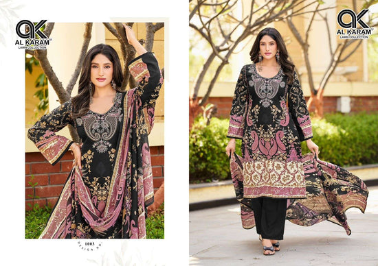 Al Karam Areeba Nx Rayon Cotton Pakistani Suit - Amrah Wholesale