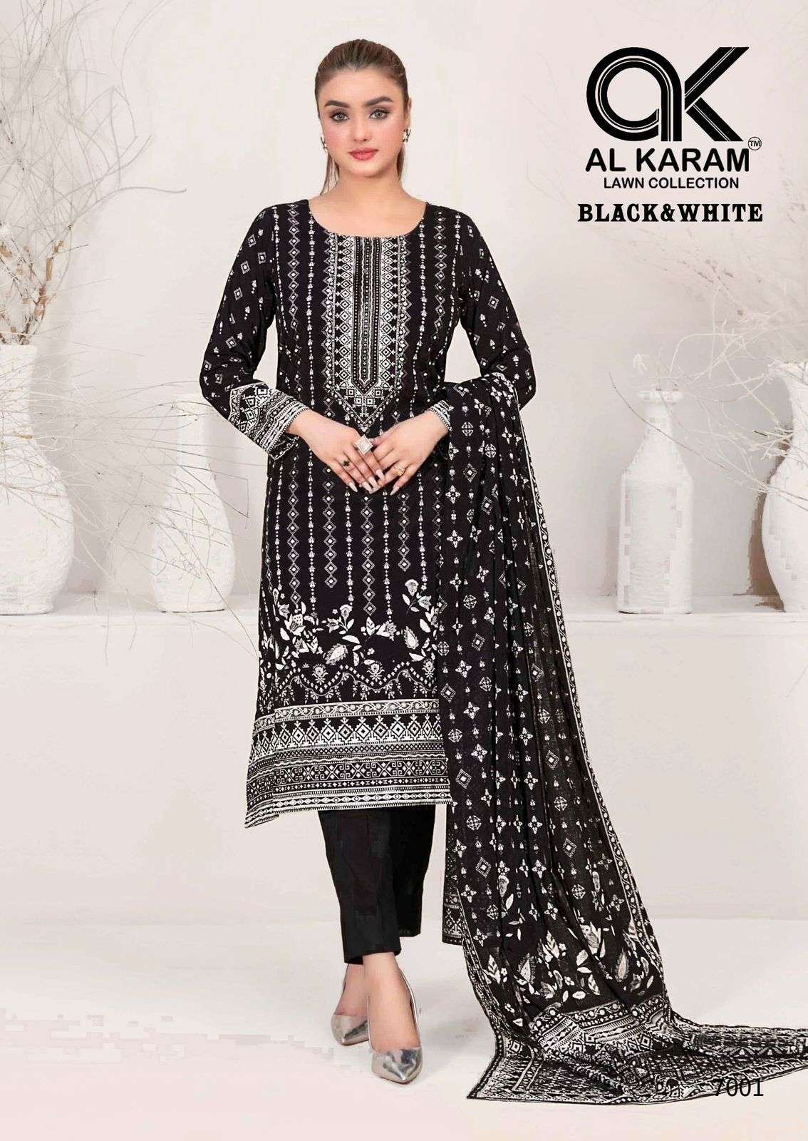 Al Karam Black And White Vol-7