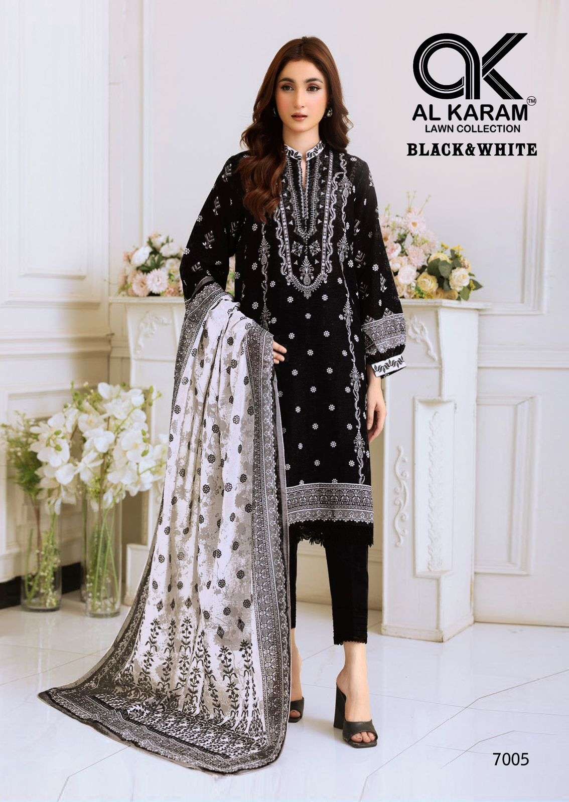 Al Karam Black And White Vol-7