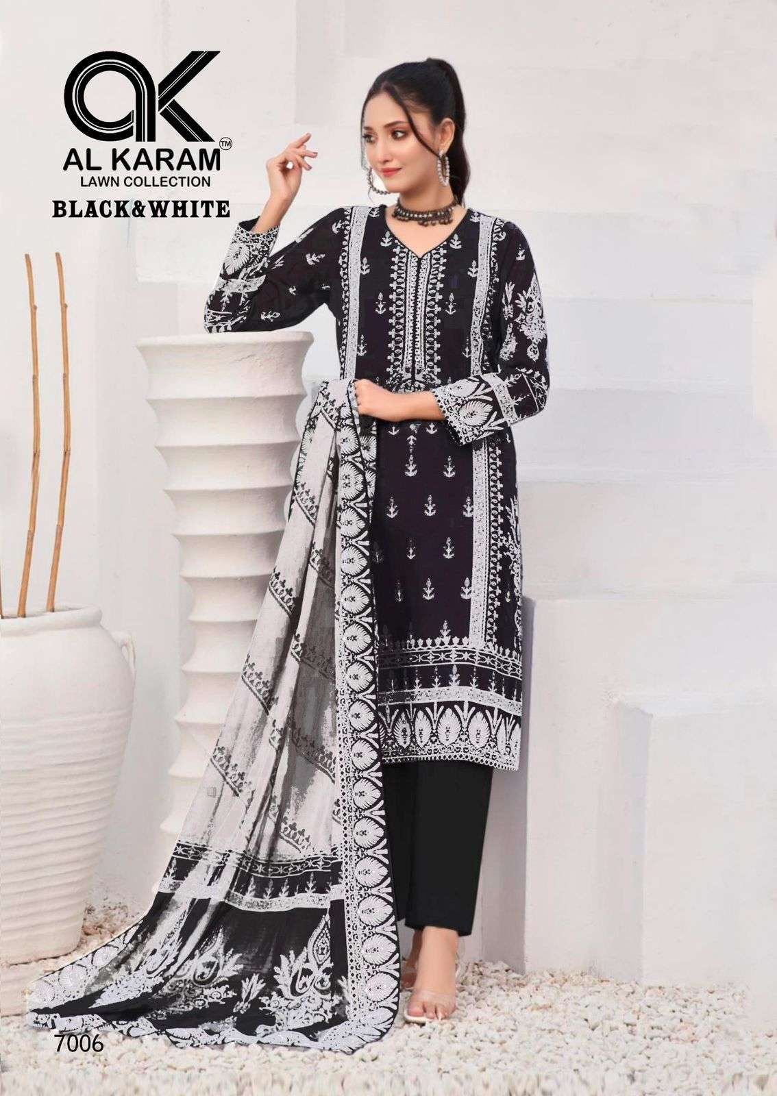 Al Karam Black And White Vol-7