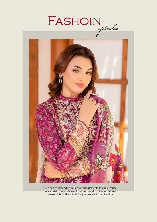 Al Karam Kesariya Vol 19 Pure Cambric Cotton Dress Material - Amrah Wholesale