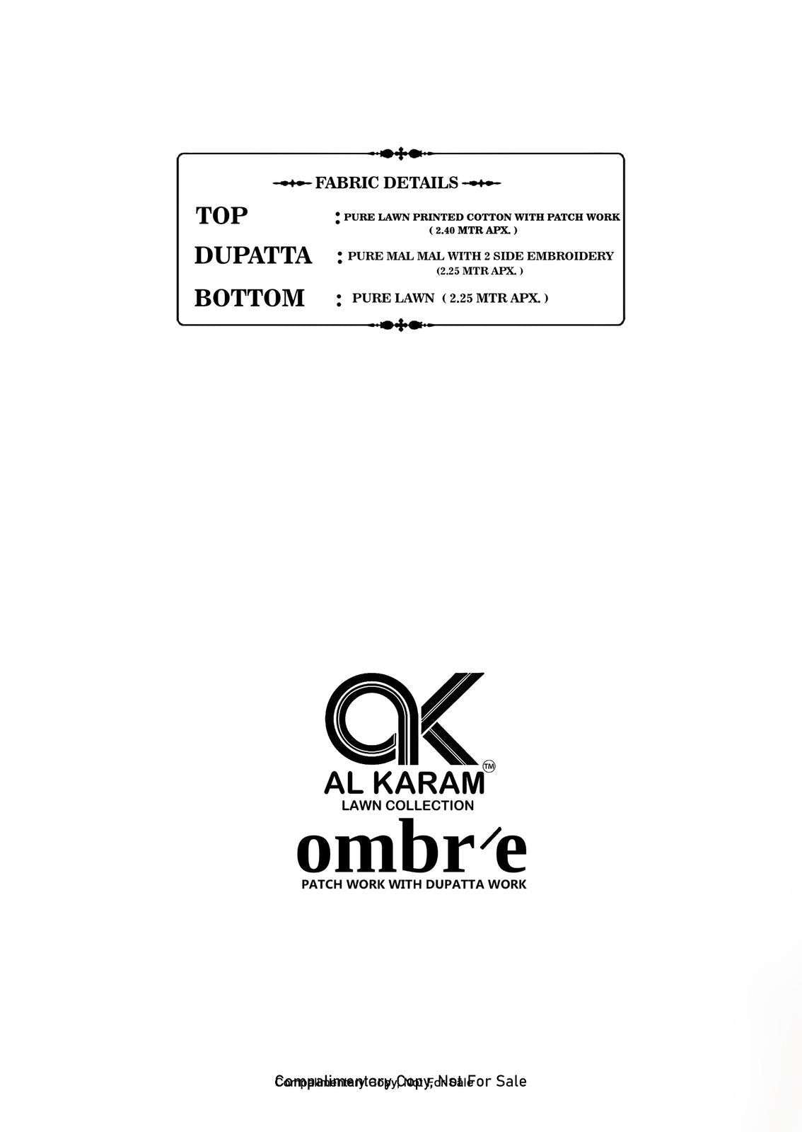 Al Karam Ombre