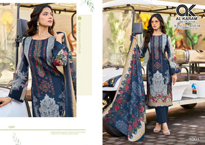 Al Karam Rang-E-Bahar Soft Cotton Pakistani Salwar Suit