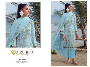Al Zohaib Elaf Vol-1 1626 To 1631 Series Premium Cotton Embroidery Pakistani Suit - Amrah Wholesale
