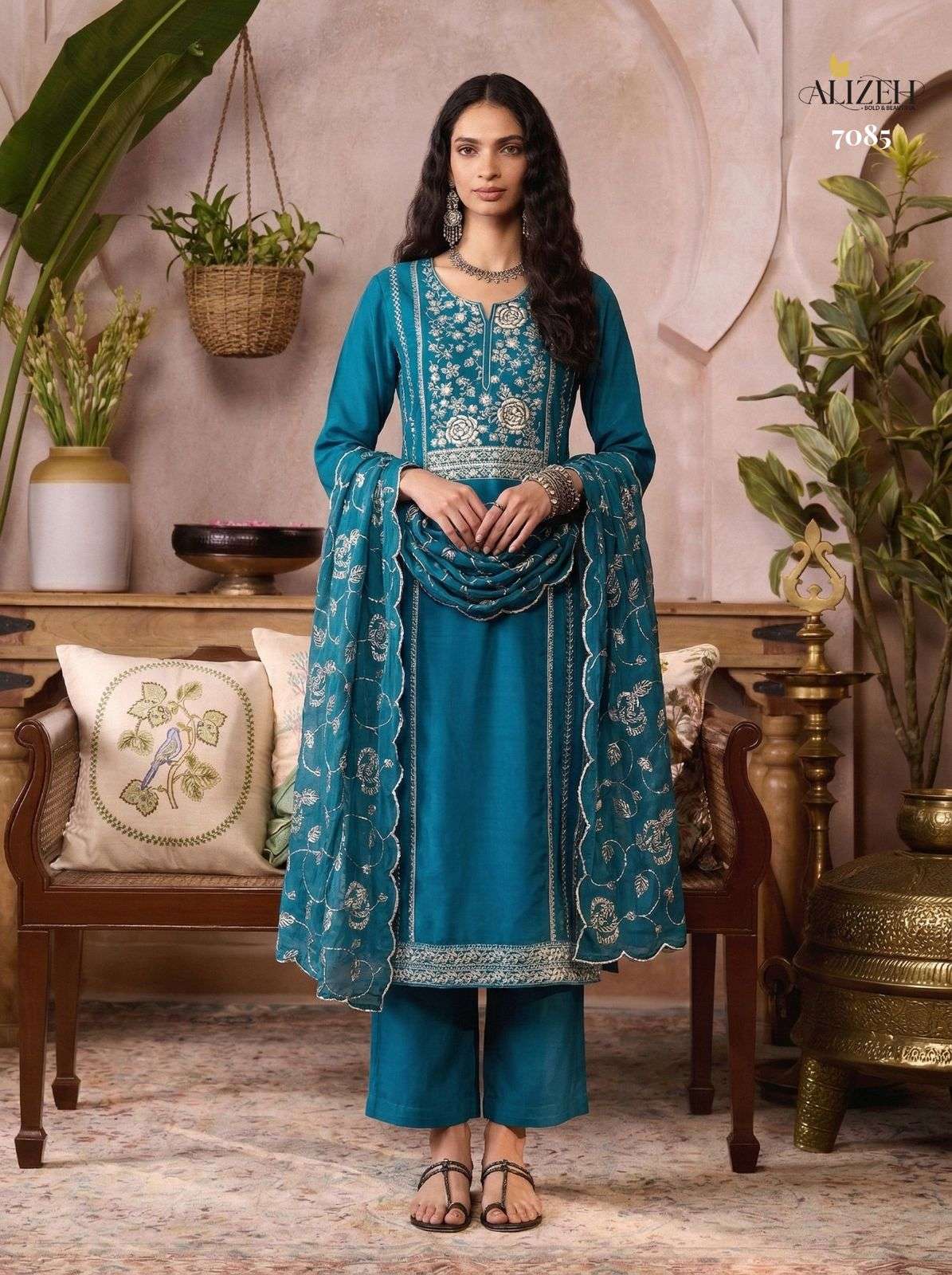 Alizeh 7085 To 7088 - Amrah Wholesale