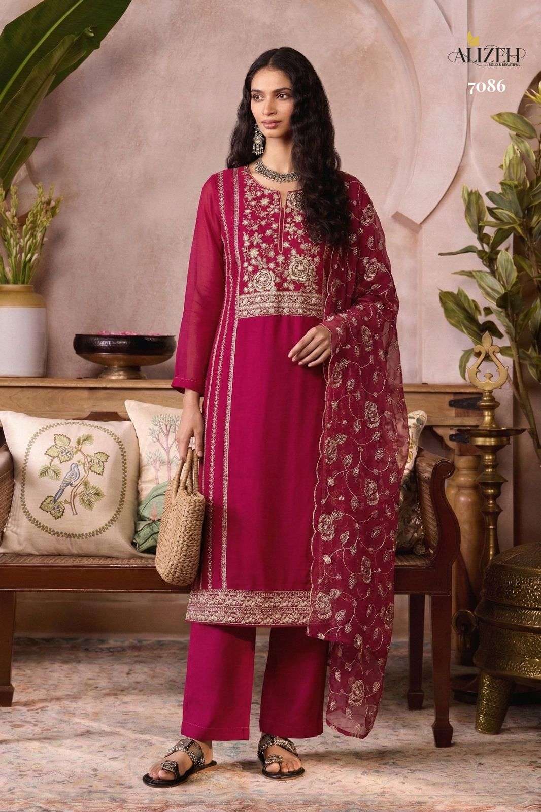 Alizeh 7085 To 7088 - Amrah Wholesale