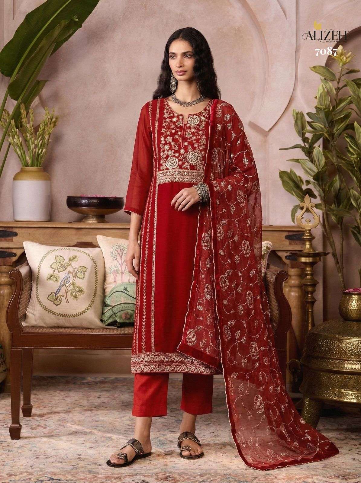 Alizeh 7085 To 7088 - Amrah Wholesale