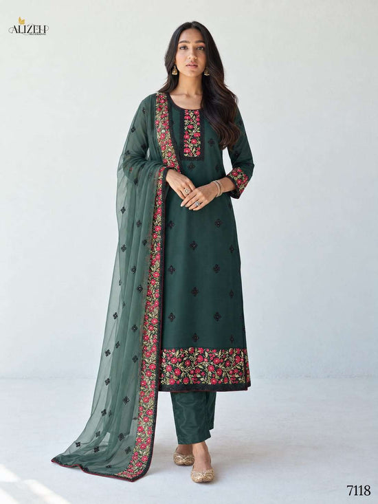 Alizeh 7118 Georgette Salwar Suit Set