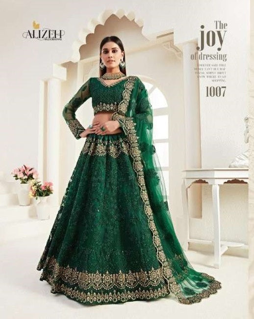 Alizeh Bridal Heritage Colour Saga 1007