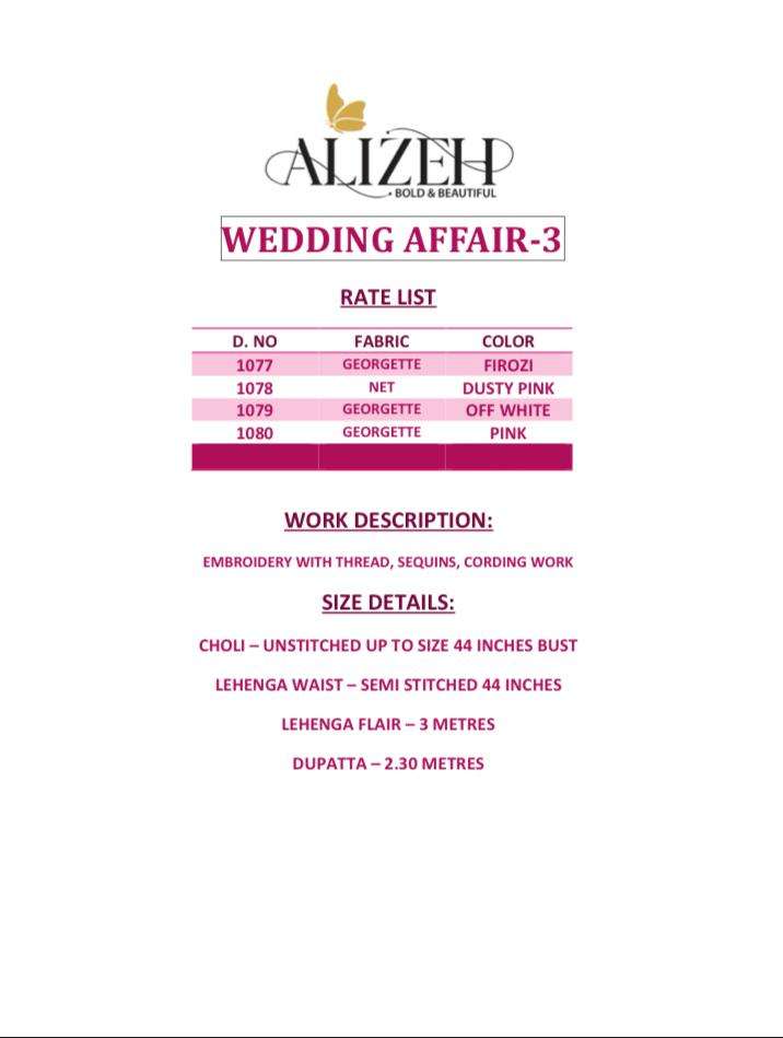 Alizeh  Wedding Affair Vol-3