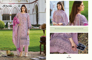 Almarina Alfaaz Cotton Printed Pakistani Suit