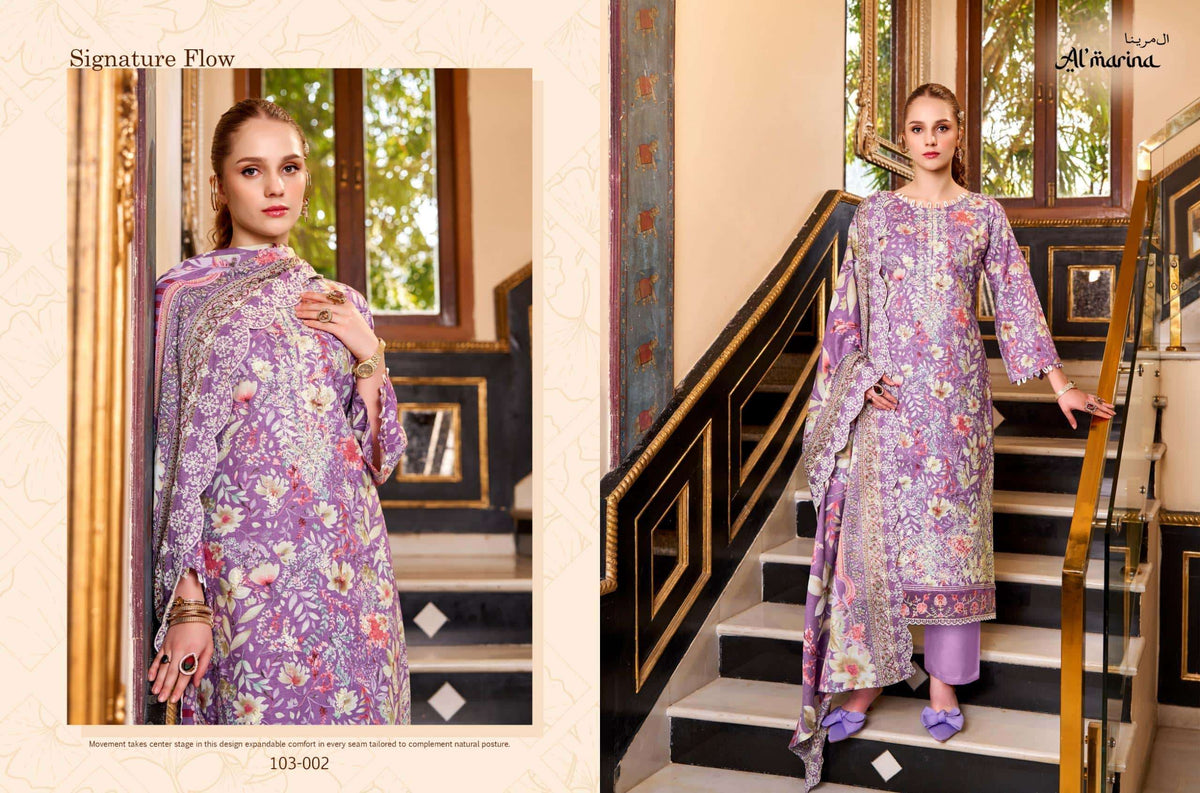 Almarina Chikankari Vol - 02 - Amrah Wholesale