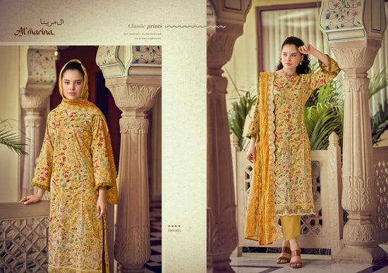 Almarina Chikankari Vol-5 Cotton Pakistani Suit - Amrah Wholesale