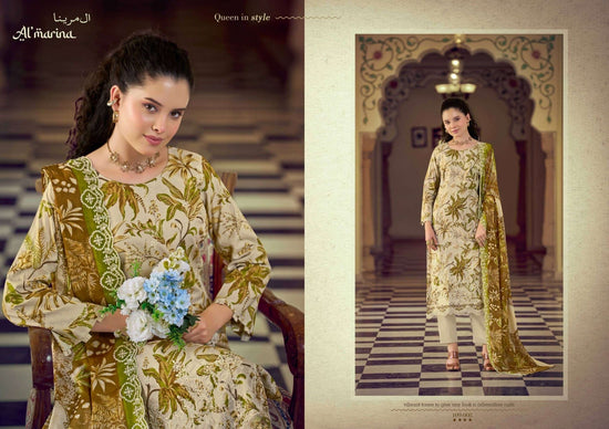 Almarina Chikankari Vol-5 Cotton Pakistani Suit - Amrah Wholesale