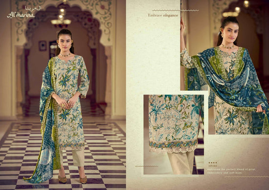 Almarina Chikankari Vol-5 Cotton Pakistani Suit - Amrah Wholesale