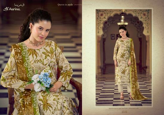 Almarina Chikankari Vol-5 Cotton Pakistani Suit