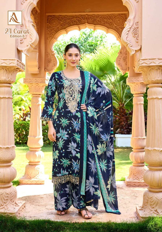 ALOK Suit 24 Carat Vol-05 Viscose Rayon Pakistani Suit