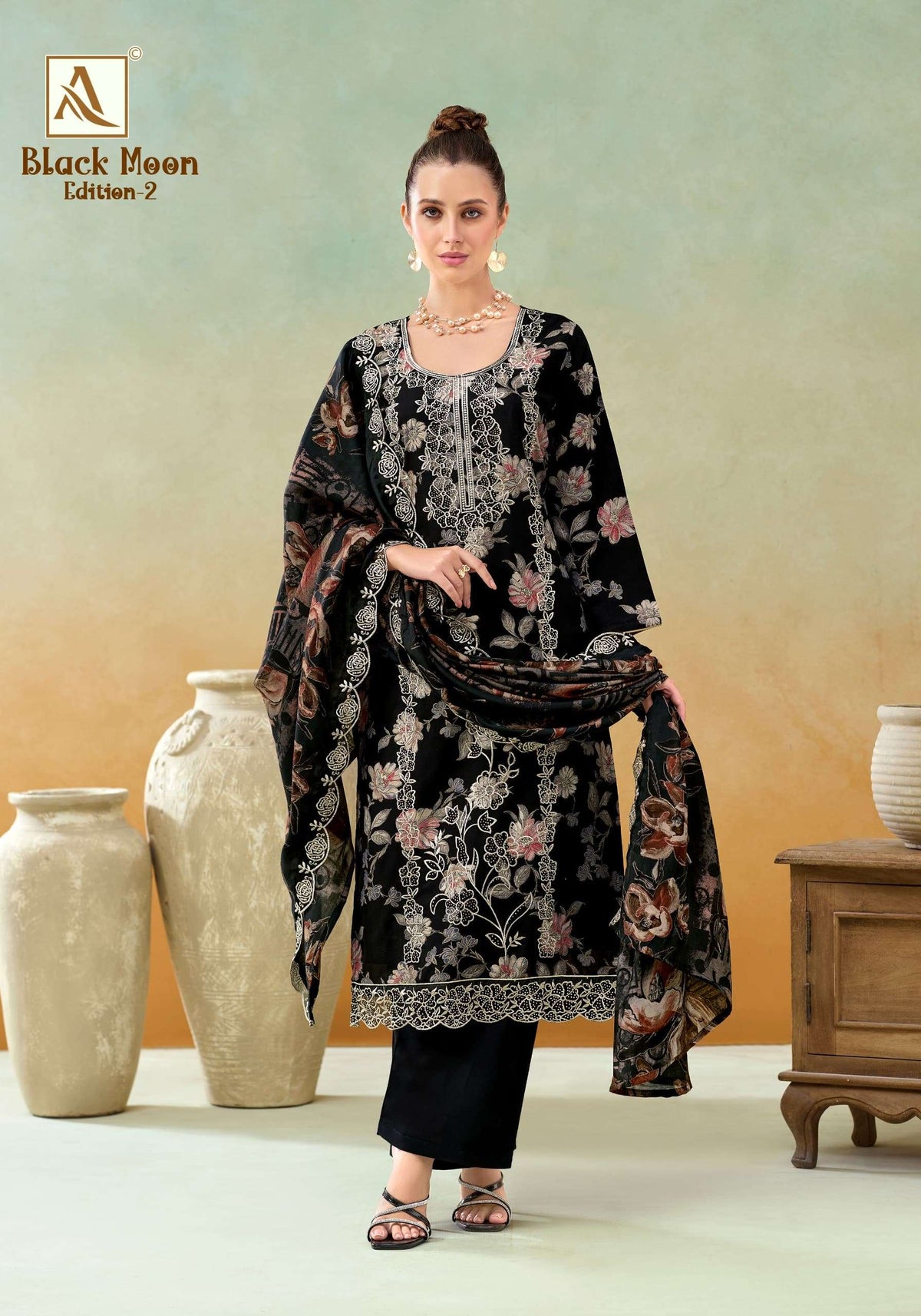 Alok Suit Black Moon Vol-02