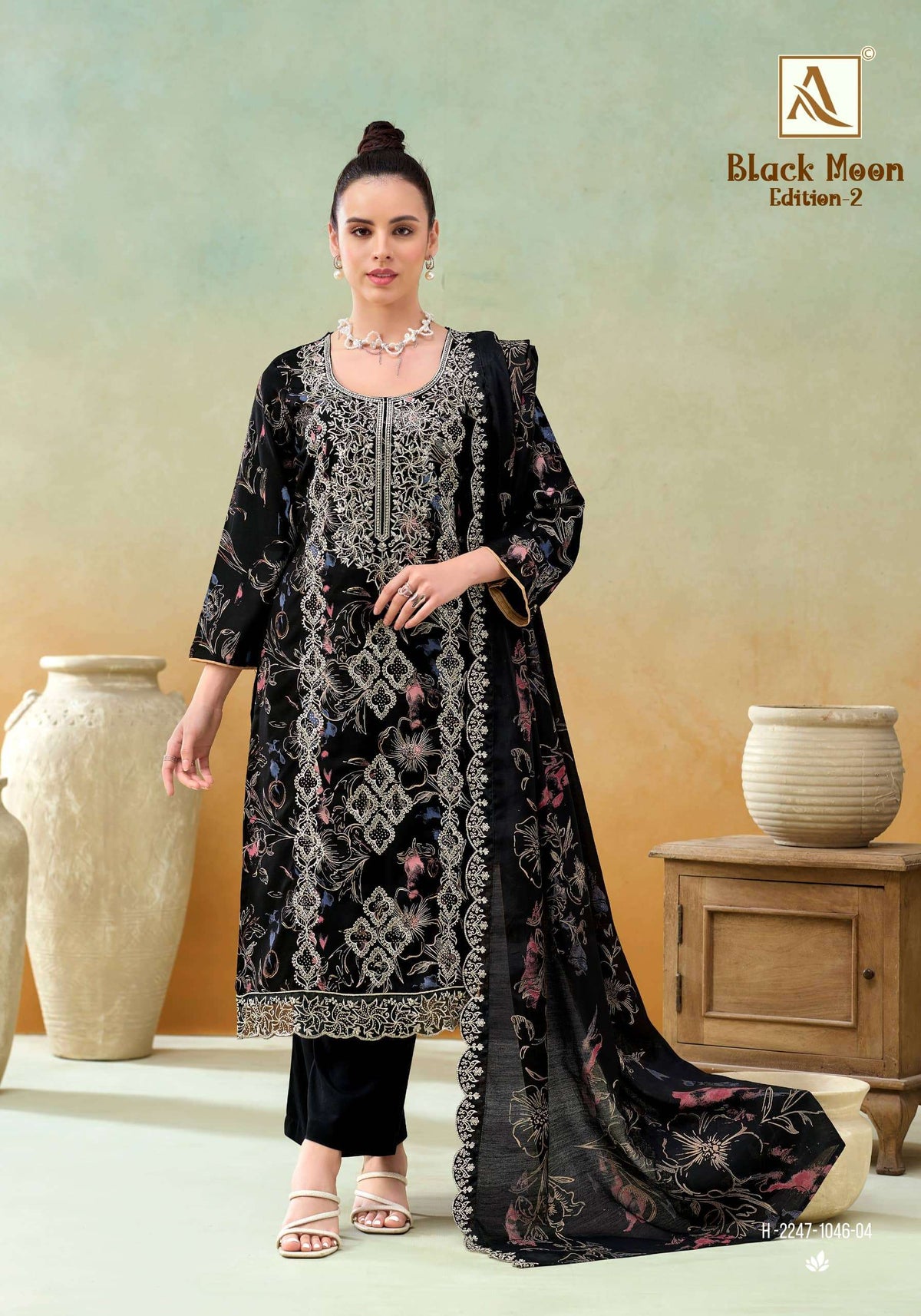 Alok Suit Black Moon Vol-02