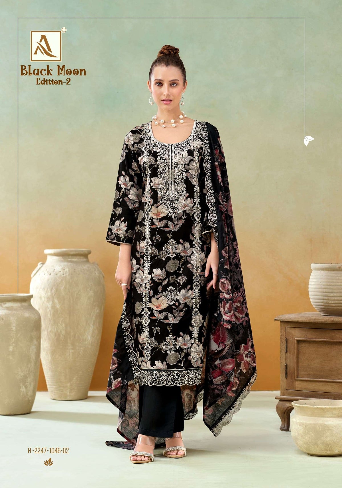 Alok Suit Black Moon Vol-02
