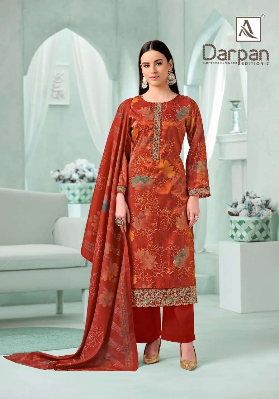 ALOK SUIT DARPAN VOL-2 Viscose Pakistani Suit