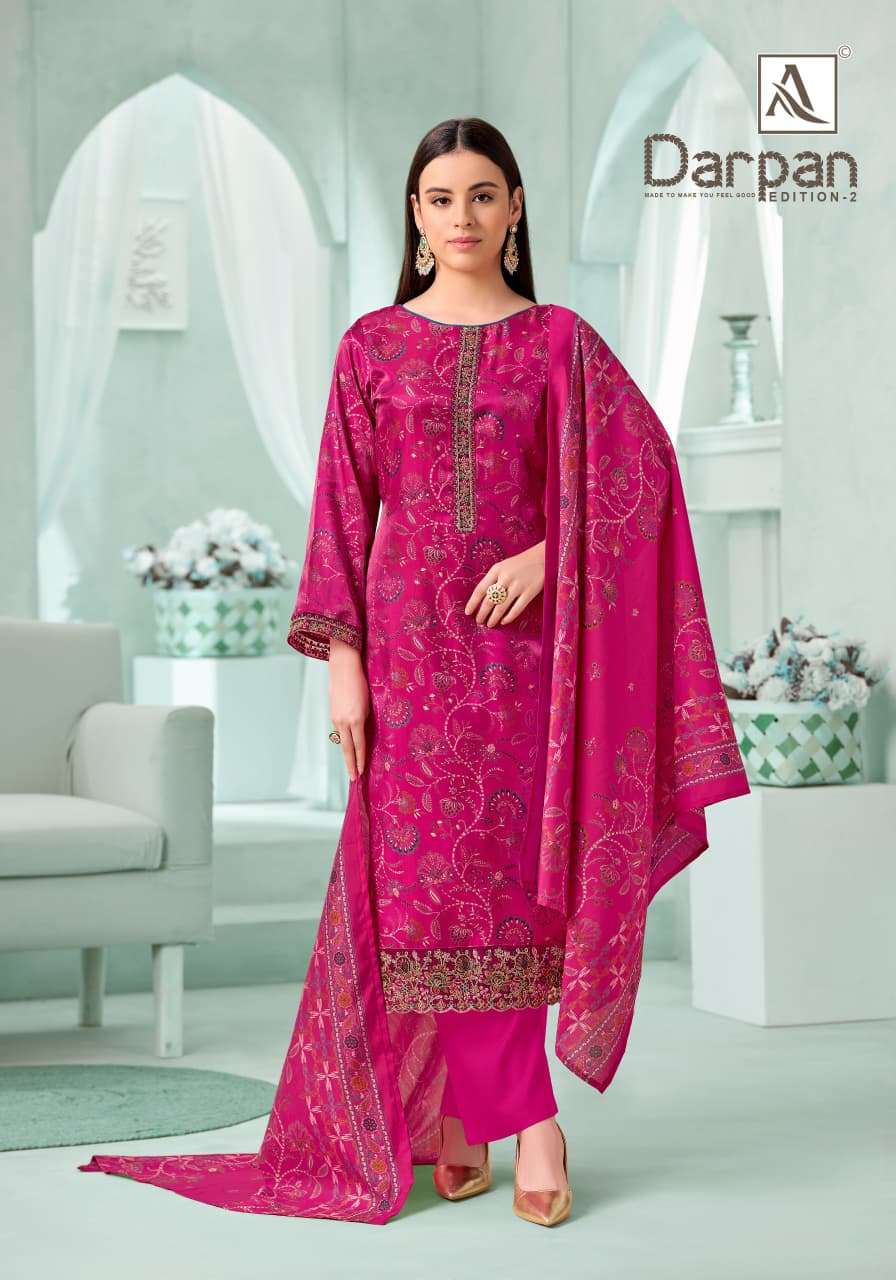 ALOK SUIT DARPAN VOL-2 Viscose Pakistani Suit