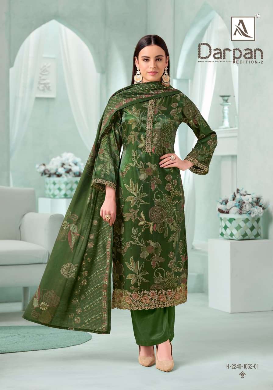 ALOK SUIT DARPAN VOL-2 Viscose Pakistani Suit