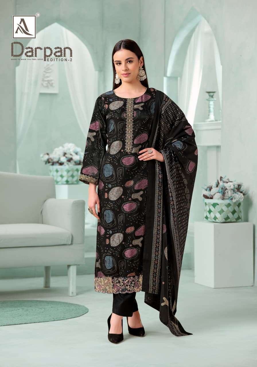 ALOK SUIT DARPAN VOL-2 Viscose Pakistani Suit