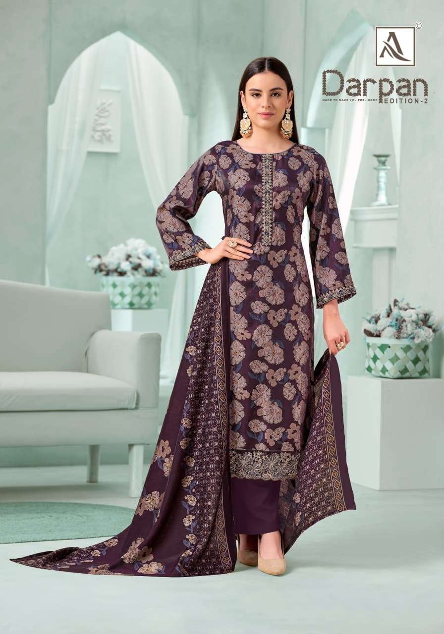 ALOK SUIT DARPAN VOL-2 Viscose Pakistani Suit