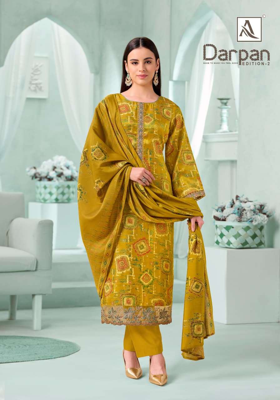 ALOK SUIT DARPAN VOL-2 Viscose Pakistani Suit