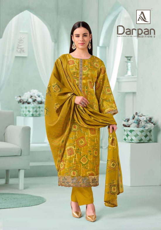 ALOK SUIT DARPAN VOL-2 Viscose Pakistani Suit