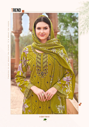 Alok Suit Diamond Beats Edition 2 Rayon Dress Material
