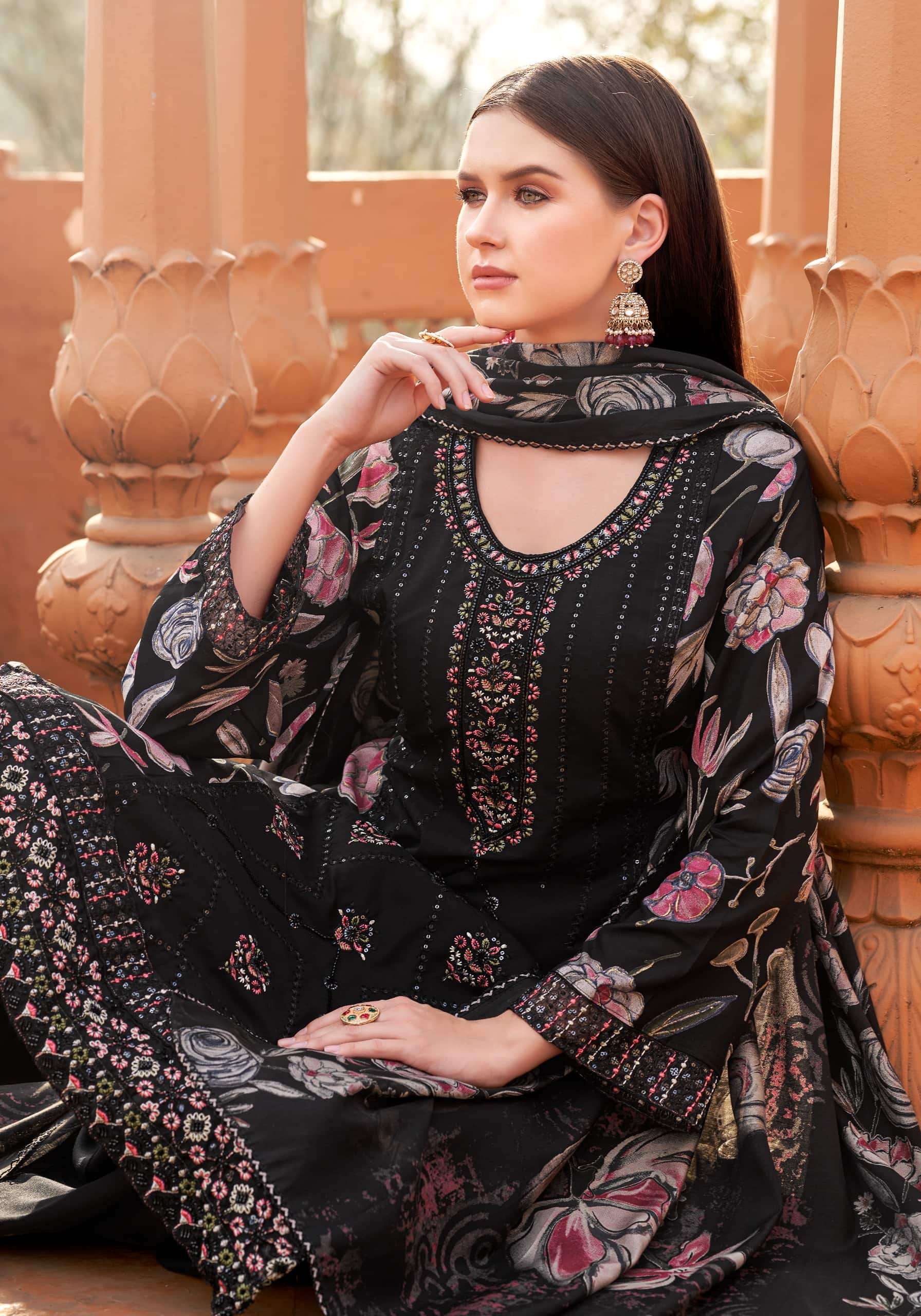 Alok Suit Diamond Beats Edition 2 Rayon Dress Material