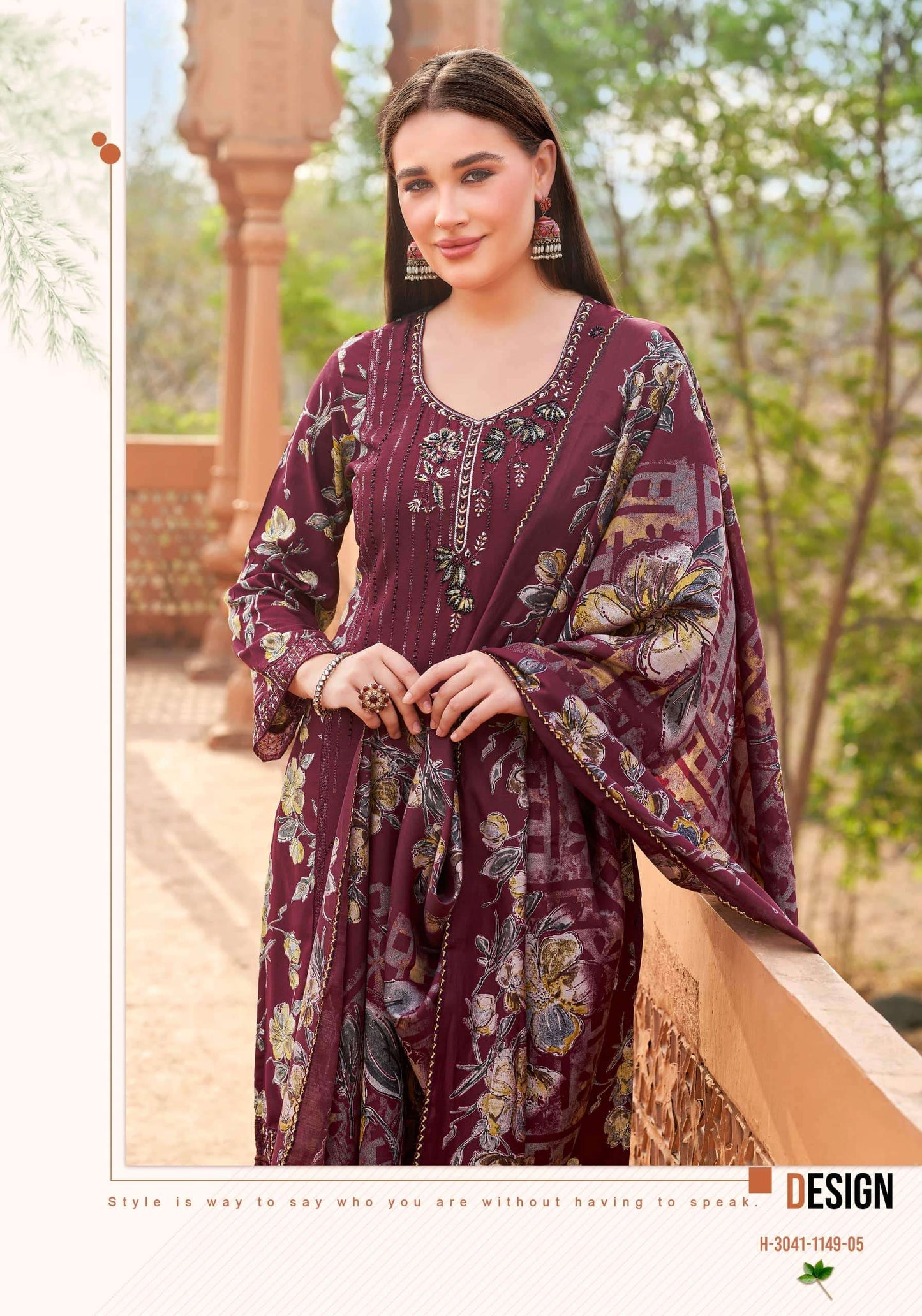 Alok Suit Diamond Beats Edition 2 Rayon Dress Material