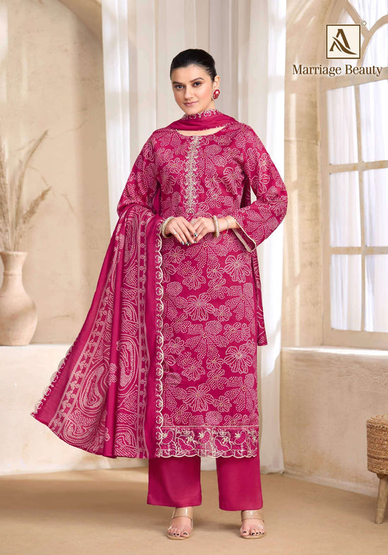 Alok Suit Marriage Beauty - Amrah Wholesale
