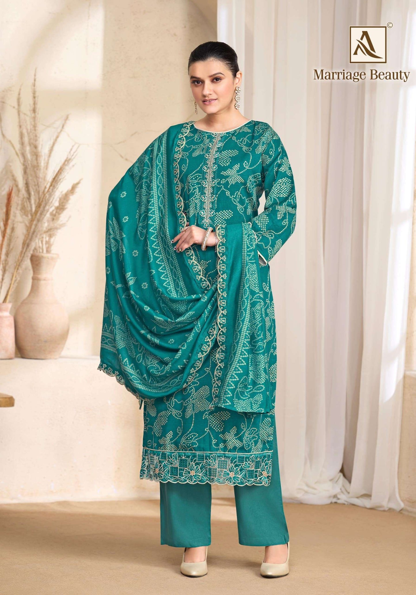 Alok Suit Marriage Beauty - Amrah Wholesale