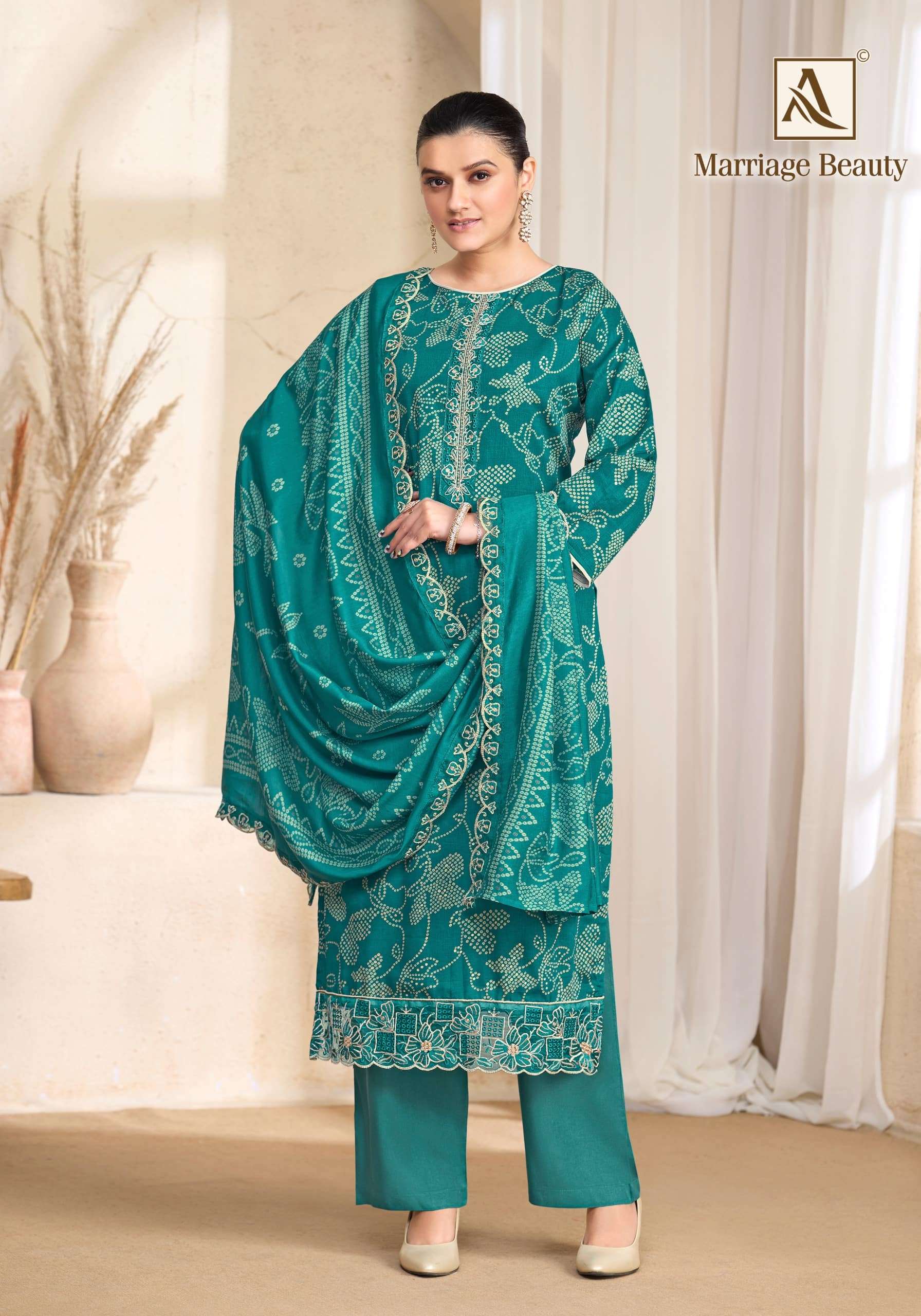 Alok Suit Marriage Beauty - Amrah Wholesale