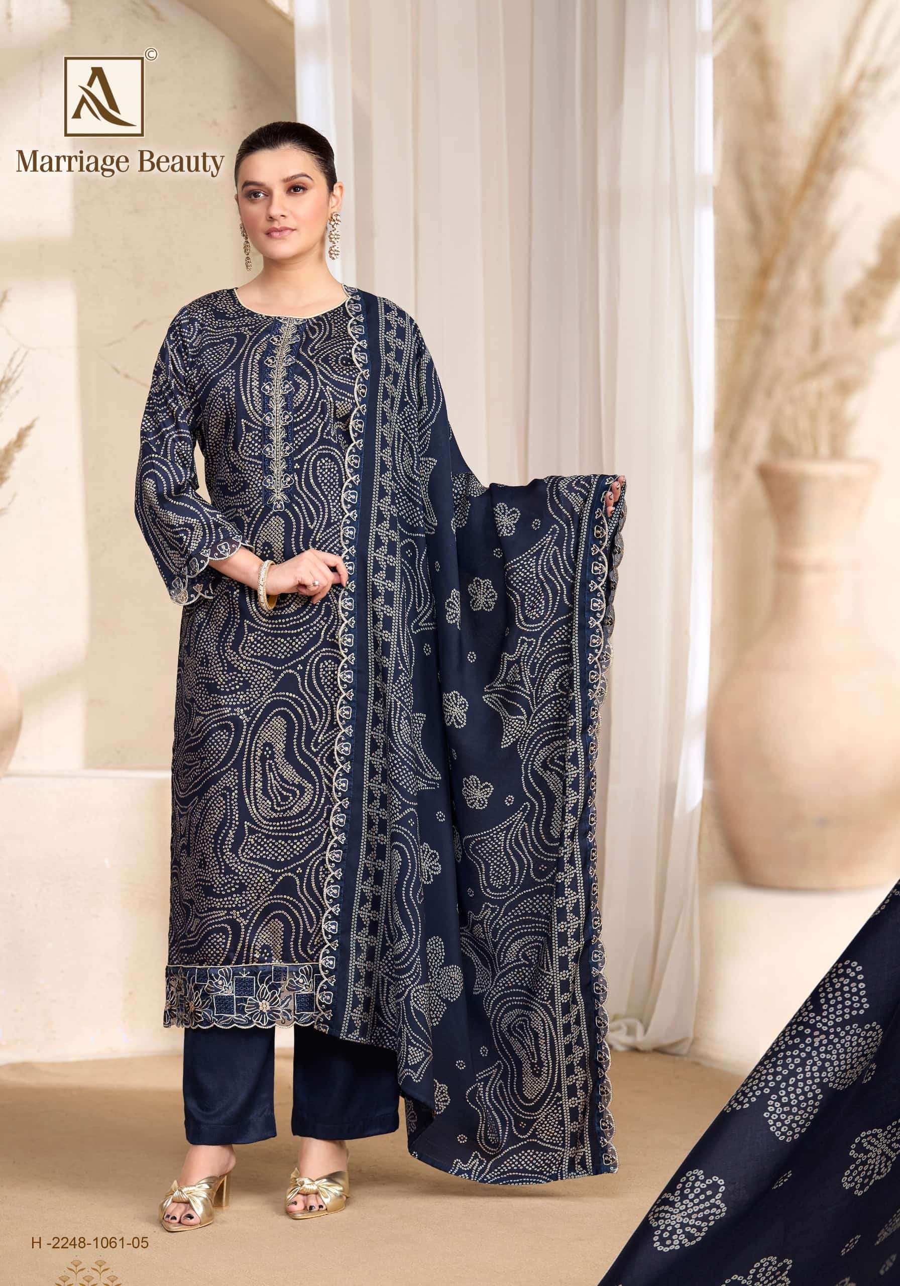 Alok Suit Marriage Beauty - Amrah Wholesale