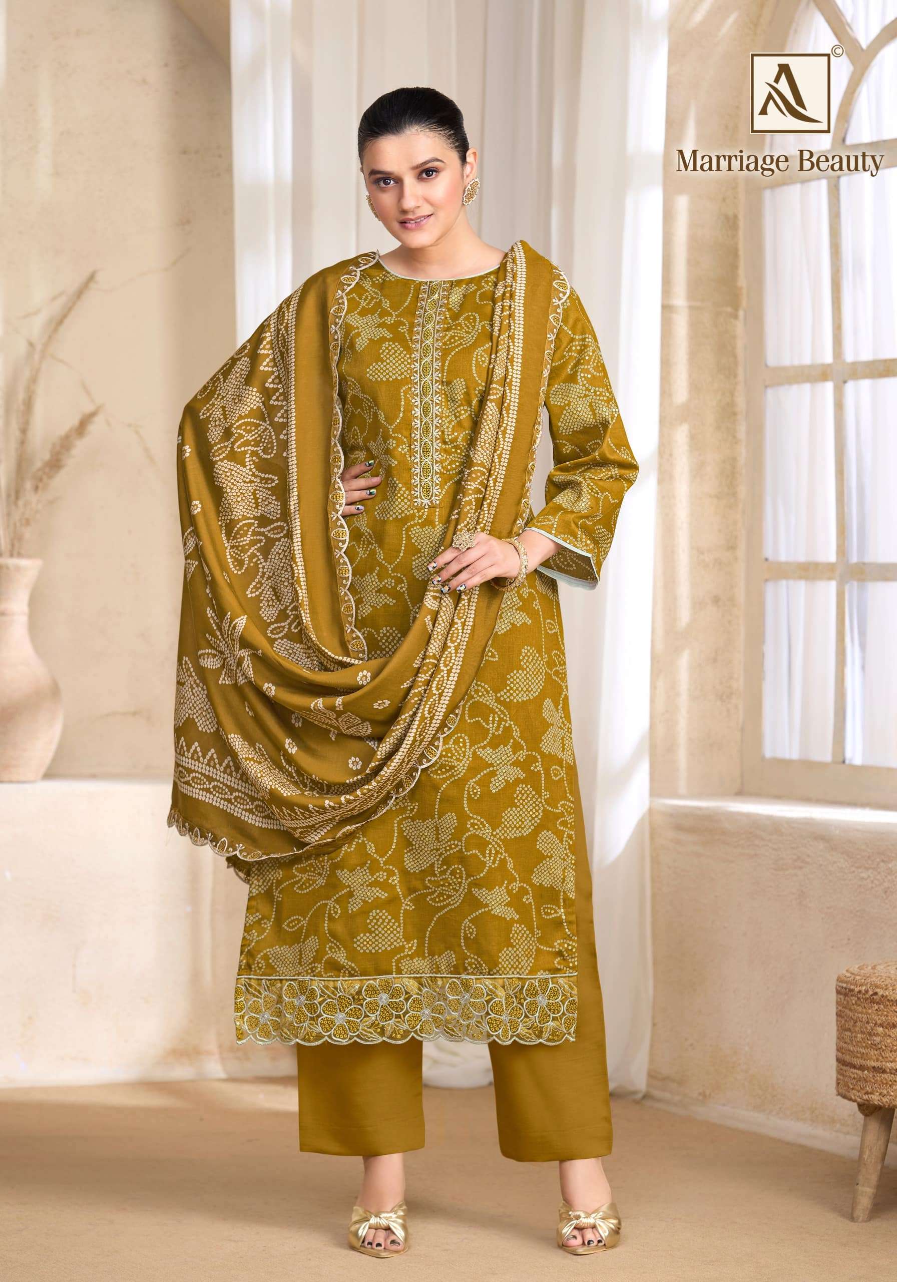 Alok Suit Marriage Beauty - Amrah Wholesale