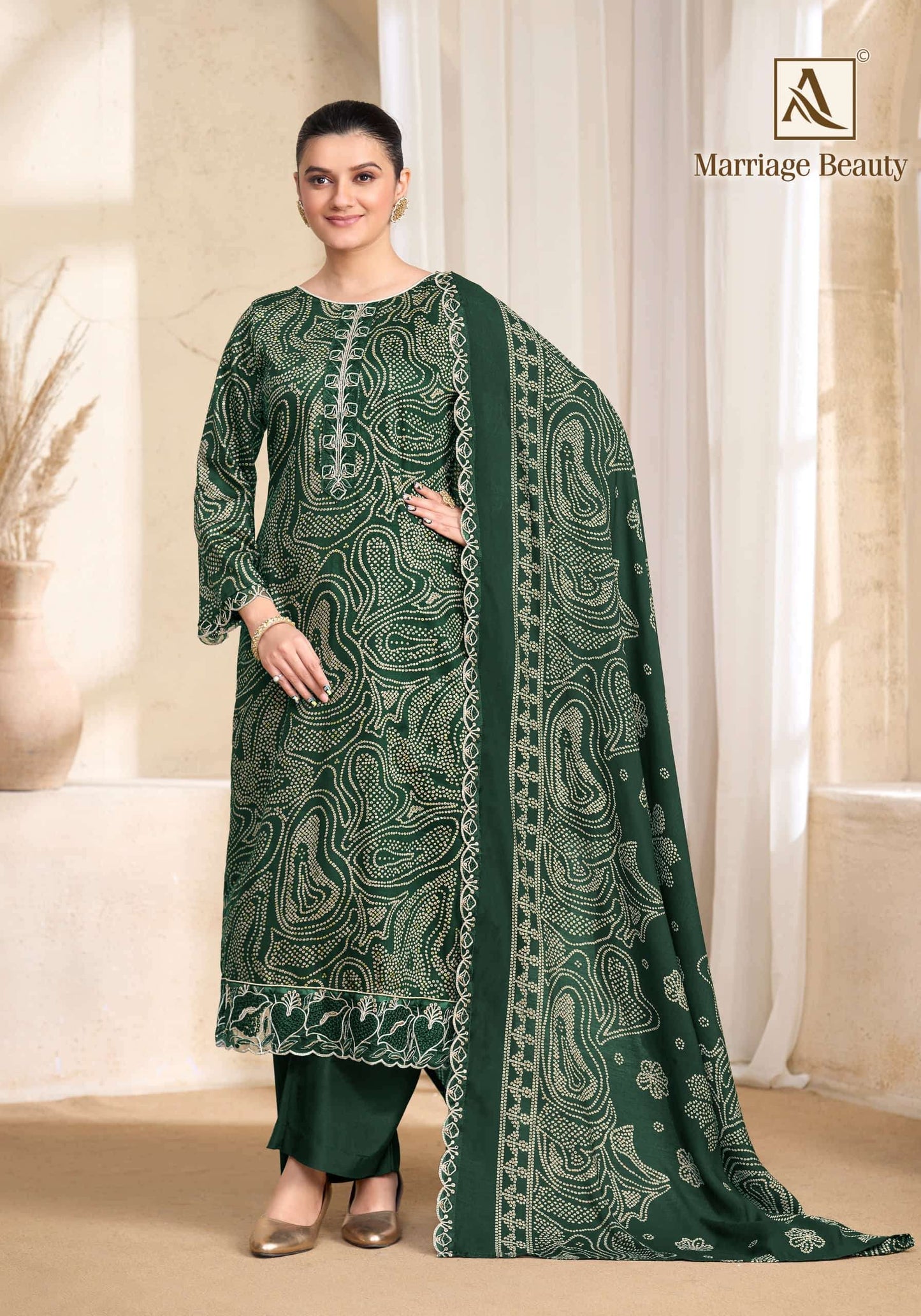 Alok Suit Marriage Beauty - Amrah Wholesale