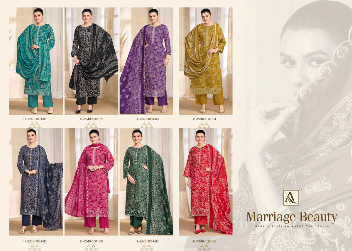 Alok Suit Marriage Beauty - Amrah Wholesale