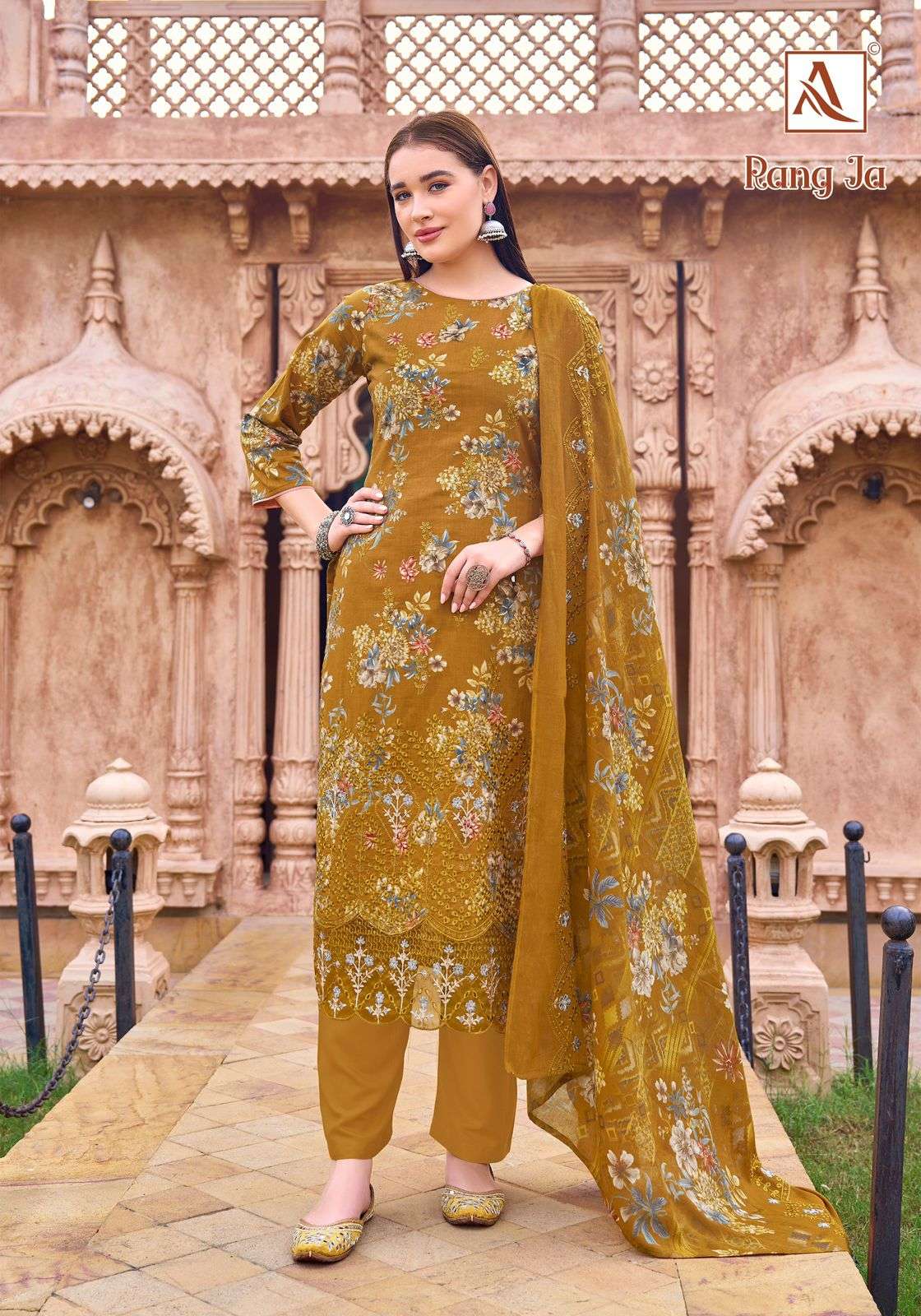 Alok Suit Rang Ja - Amrah Wholesale