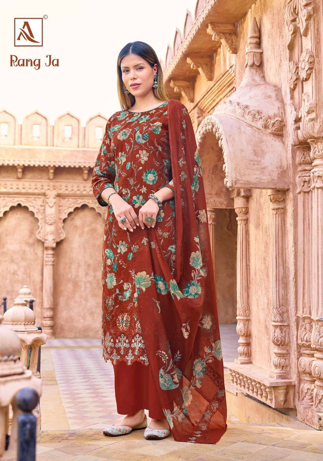 Alok Suit Rang Ja - Amrah Wholesale